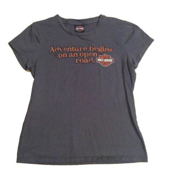 Harley Davidson Women's LG graphic t-shirt - Picture 1 of 4